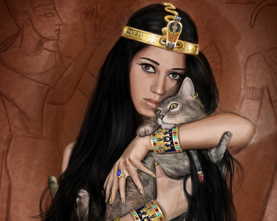Египет можно считать первой страной кошек