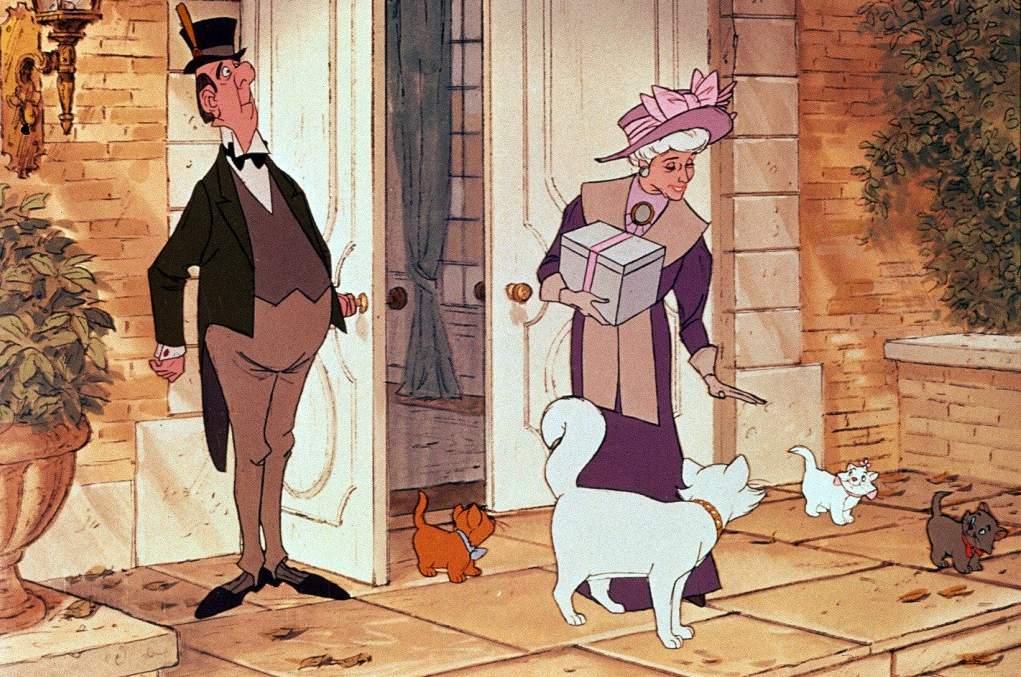 Коты-аристократы (The AristoCats), 1970. Кадры из мультфильма.